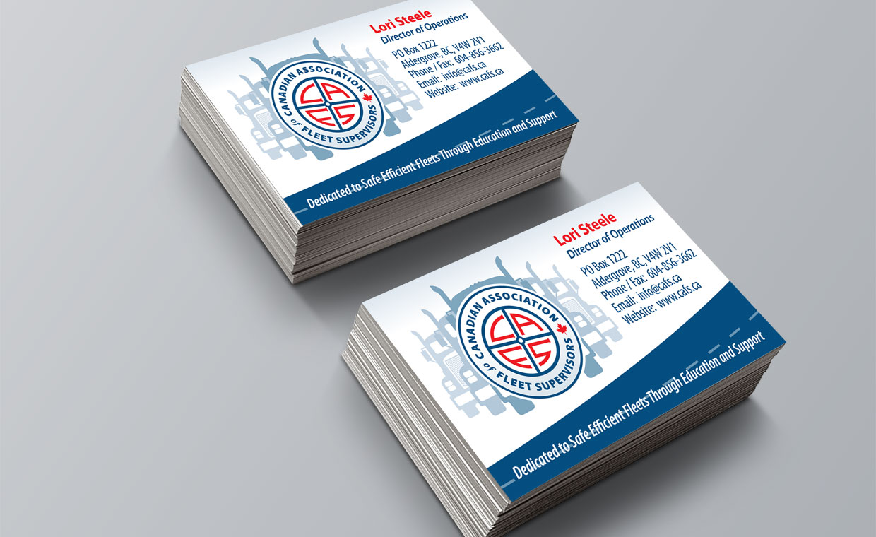 Canadian Association of Fleet Supervisors Business Card