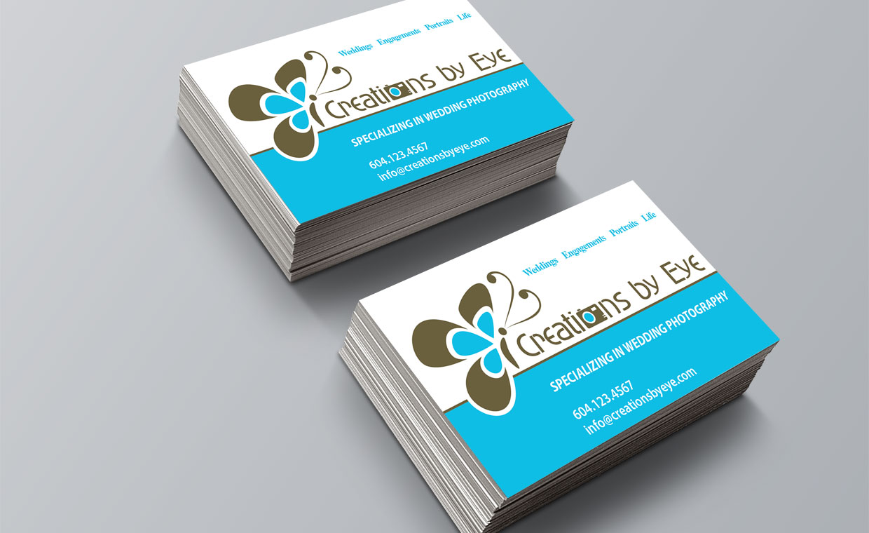 Creations by Eye Photography Business Card