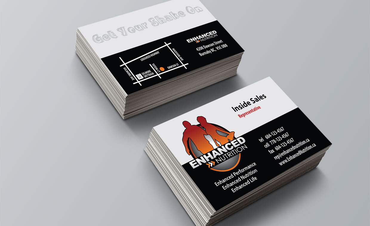 Enhanced Nutrition Business Card