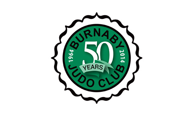Burnaby Judo Club 50th Anniversary Logo