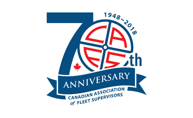 Canadian Association of Fleet Supervisors 70th Anniversary Logo