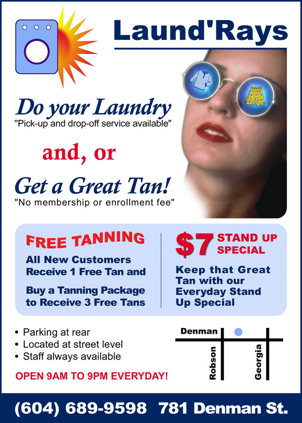 Laund'Rays Ad