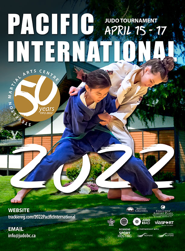 Pacific International 2022 Judo Tournament Poster 