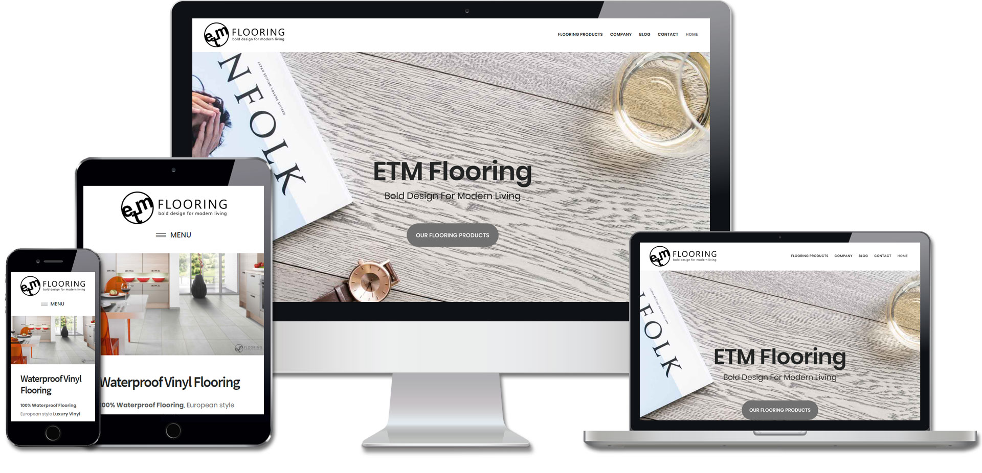 ETM Flooring Website