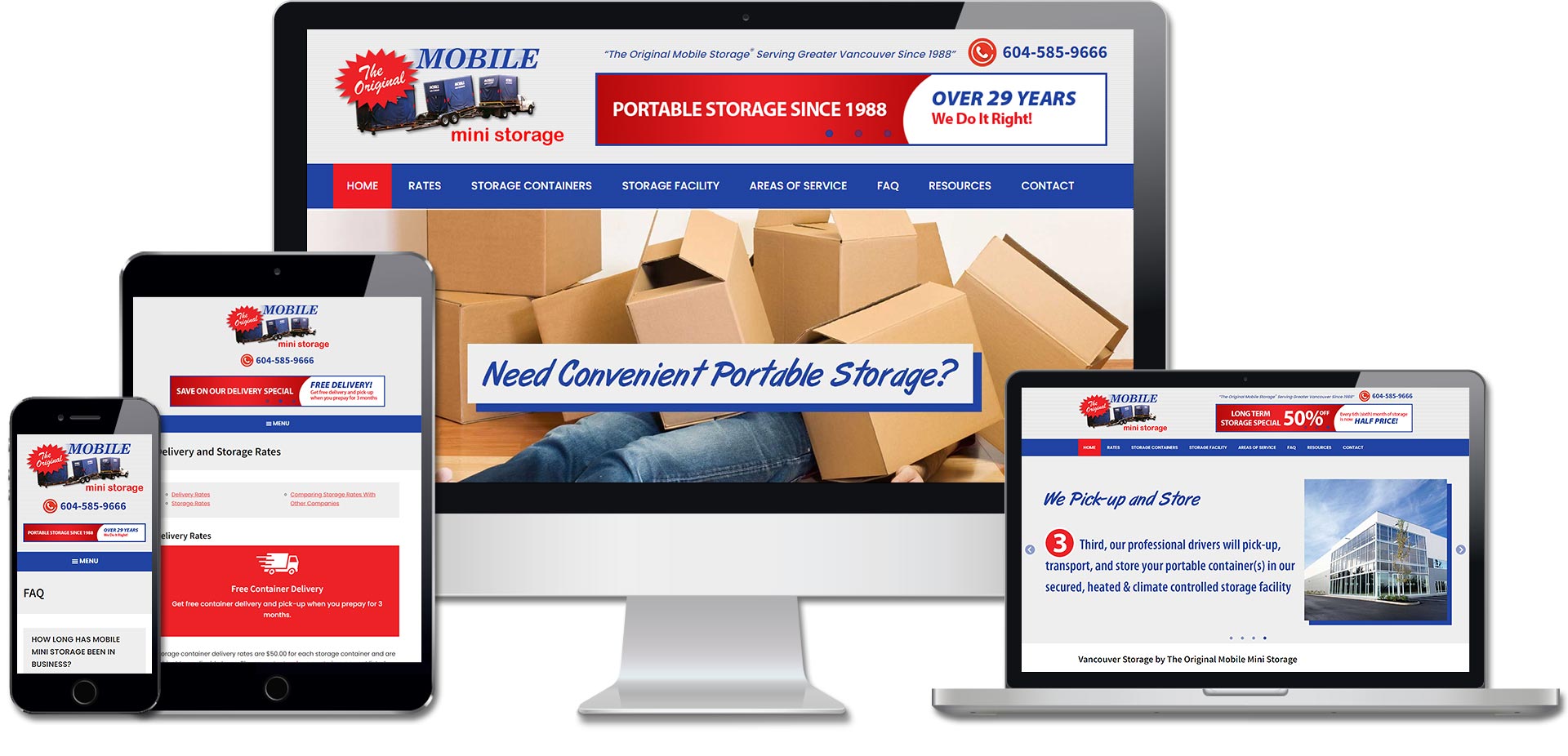 The Original Mobile Mini Storage Website