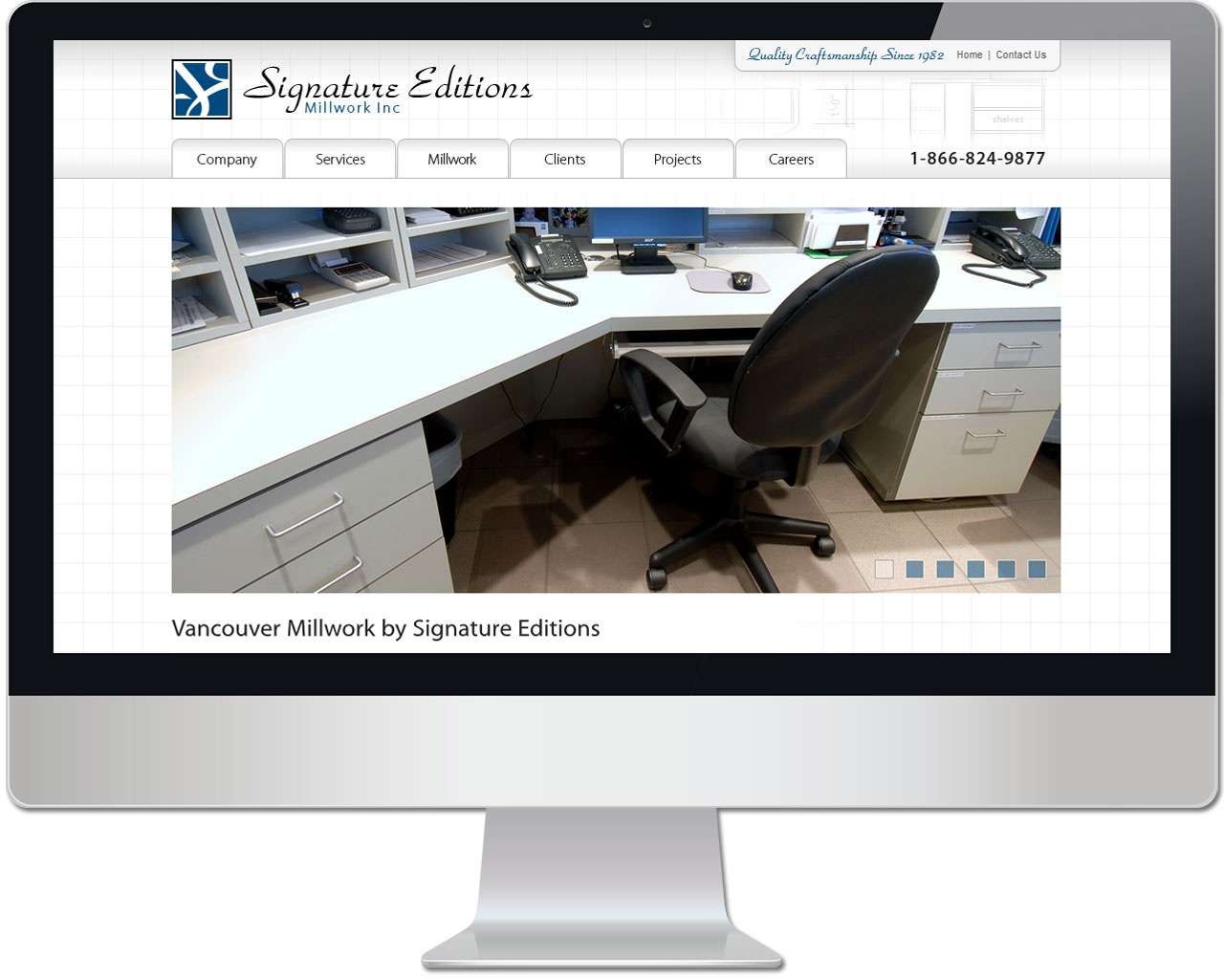 Signature Editions Millwork Website