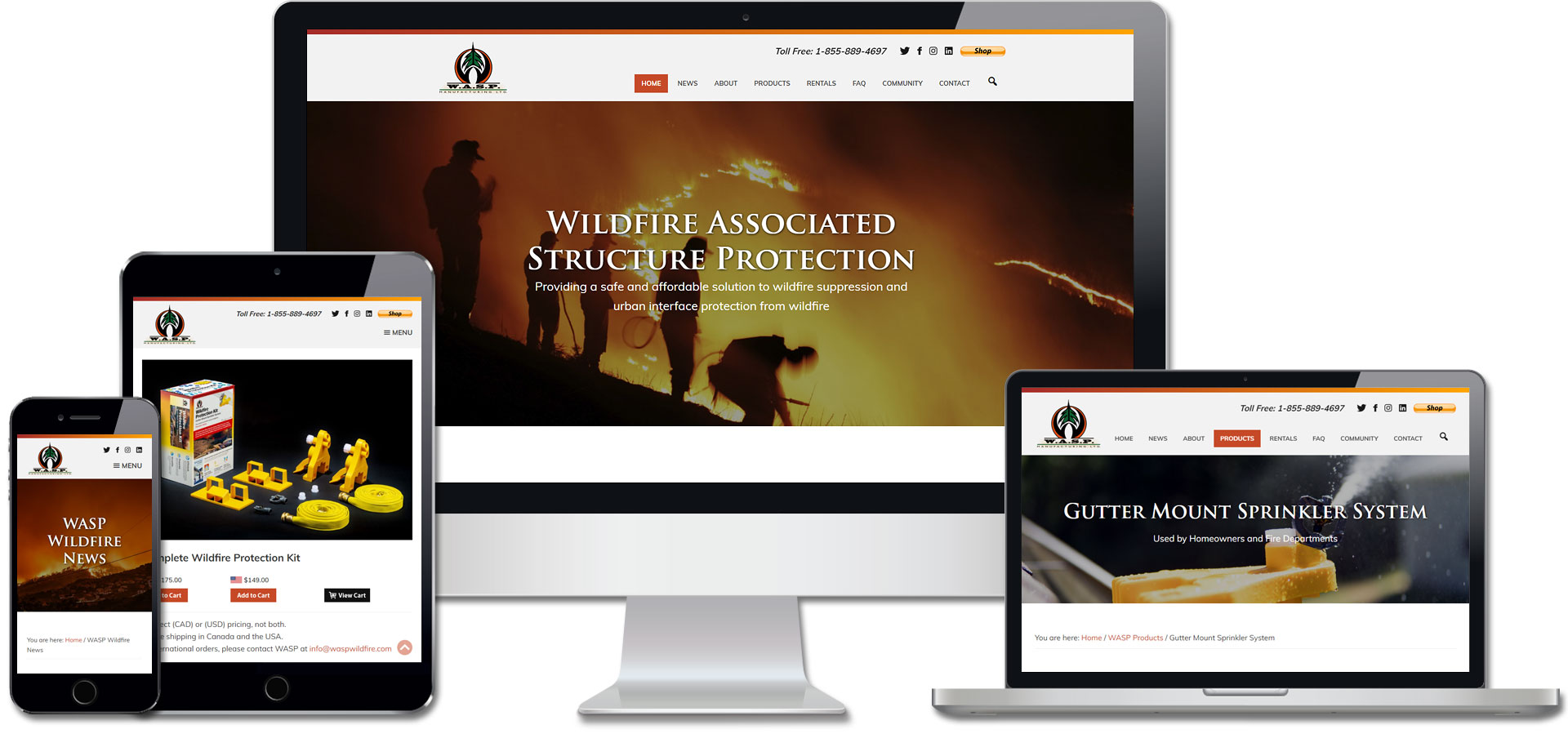 WASP Manufacturing Website