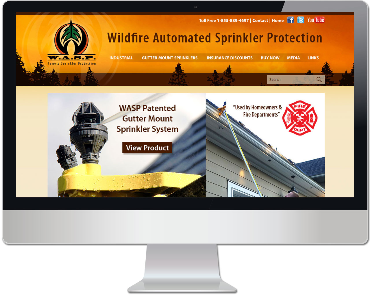 WASP Wild Fire Website